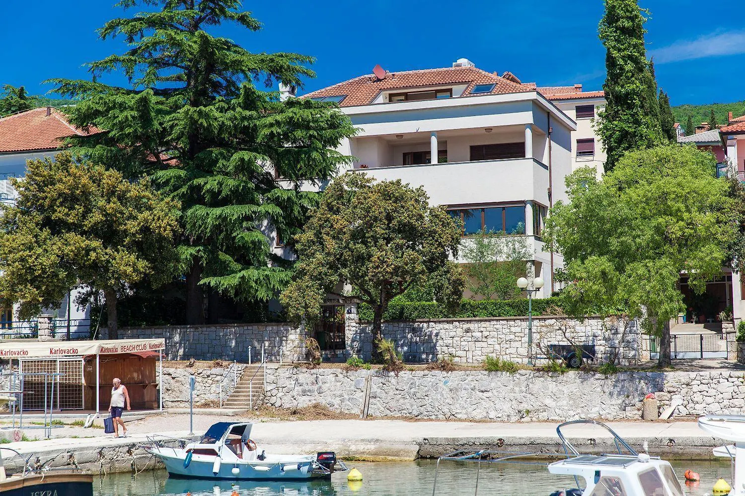 Apartment Atemberaubendes Penthouse Direkt Am Meer Mit Meerblick, 2 Bikes, Fussbodenheizung, Privatparkplatz Crikvenica